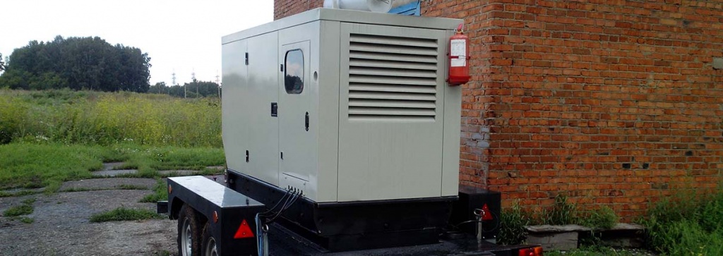 foto Передвижной генератор 40 кВт на прицепе