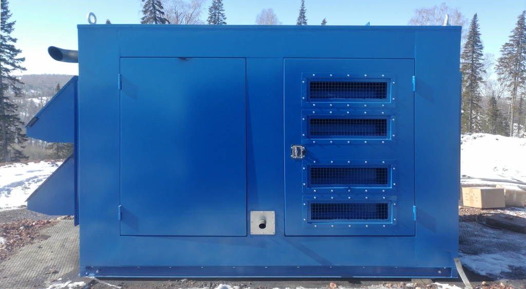 Дизель-генератор 160 кВт в кожухе двигатель Yuchai