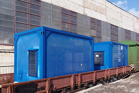 Доставка ДЭС ЭТРО железнодорожным транспортом